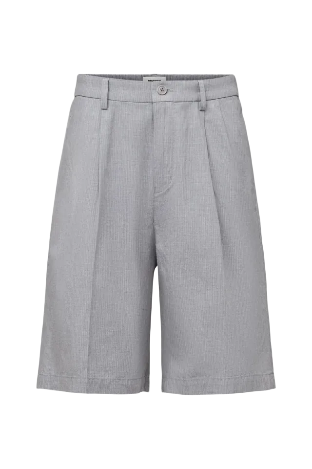 Bundfalten Short in reiner Baumwolle fr Bundfalten Short in reiner Baumwolle fr
