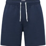 Kurze Badeshorts in Crinkle Optik