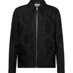 Regular Fit Jacquard Zip Jacke