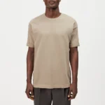 Relaxed Fit T Shirt in softer Baumwolle und Washed Look