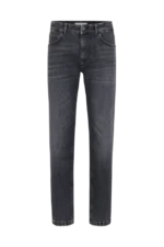 Slim Fit Jeans in Dark Grey Denim