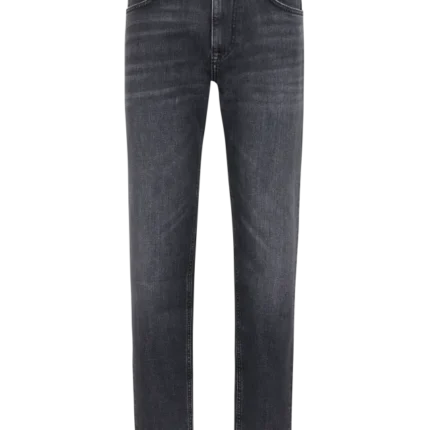 Slim Fit Jeans in Dark Grey Denim