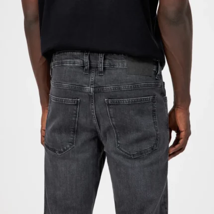 Slim Fit Jeans in Dark Grey Denim f