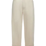 Tapered Jeans in Natural Denim