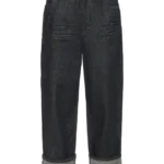 Tapered Jeans in Raw Denim Look