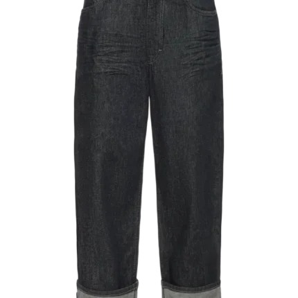 Tapered Jeans in Raw Denim Look